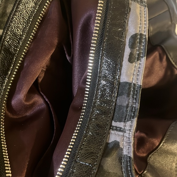 COACH MAGGIE OCELOT SATEEN LEOPARD HOBO BAG 15772 - Picture 10 of 10